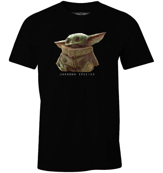 STAR WARS THE MANDALORIAN T-SHIRT - BABY YODA UNKOWN SPECIES - SuperMerch.dk