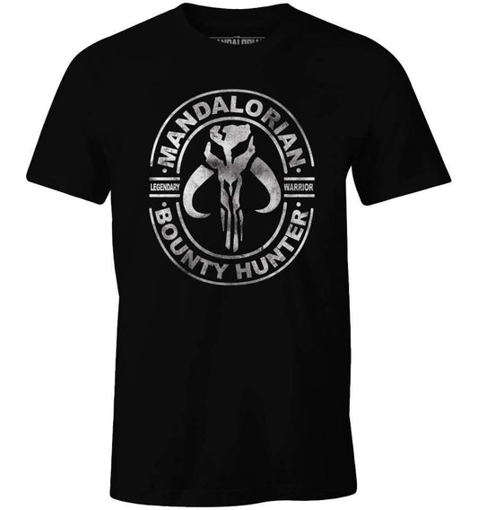 STAR WARS THE MANDALORIAN T-SHIRT - MANDALORIAN SYMBOL - SuperMerch.dk