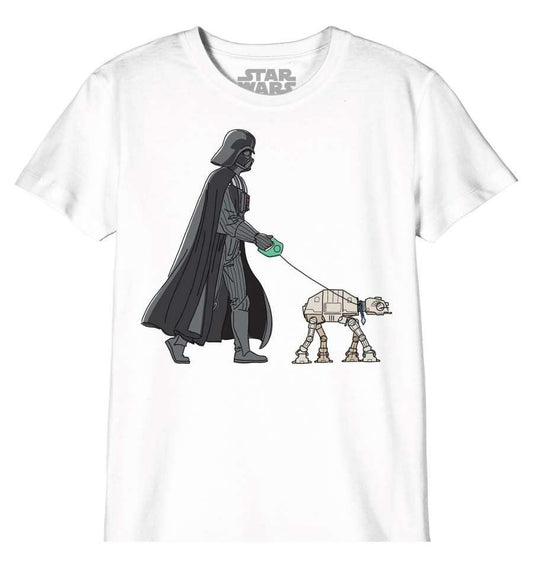 STAR WARS VADER AND AT - BØRNE T-SHIRT - SuperMerch.dk