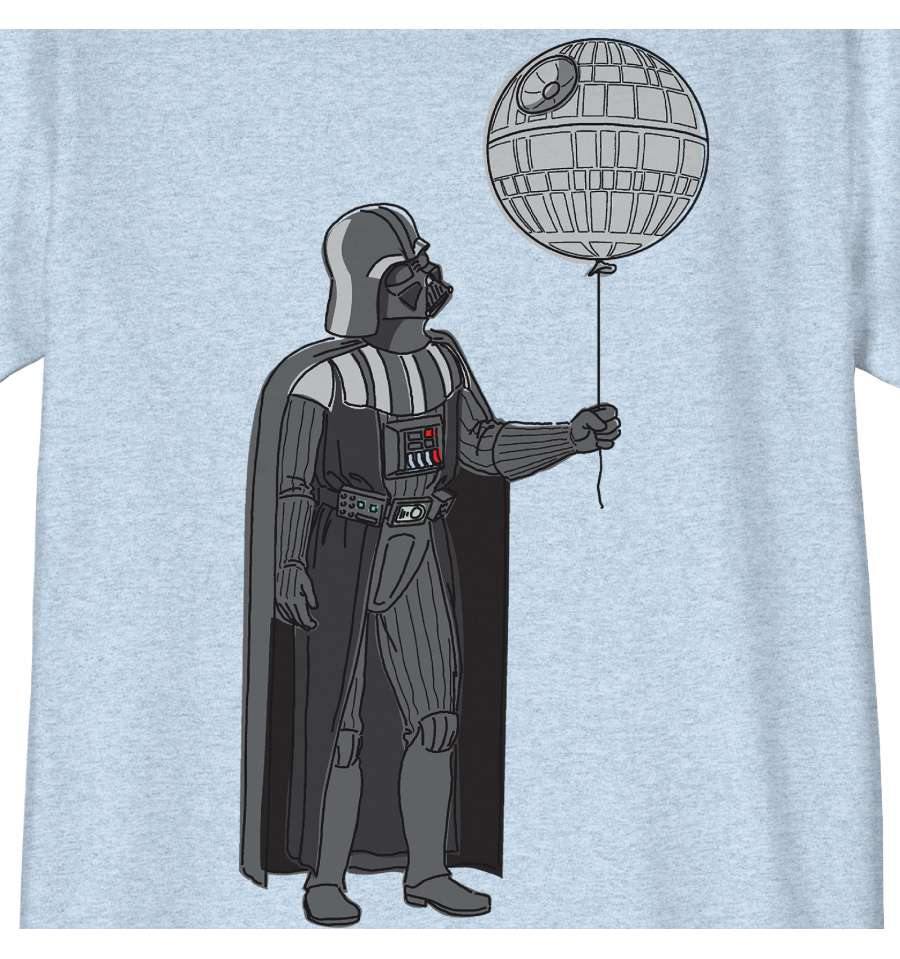 STAR WARS VADER AND HIS BALLOON BØRNE T-SHIRT - SuperMerch.dk