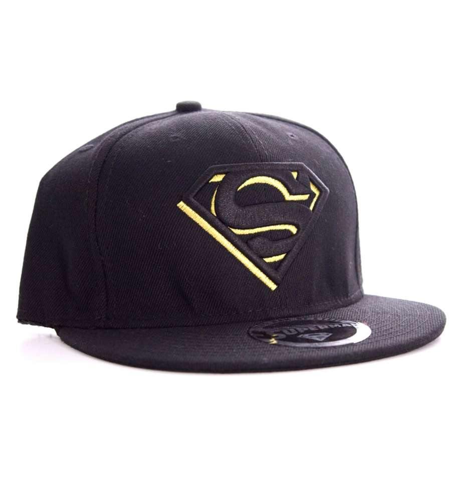 SUPERMAN DC COMICS CAP - GOLD LOGO - SuperMerch.dk