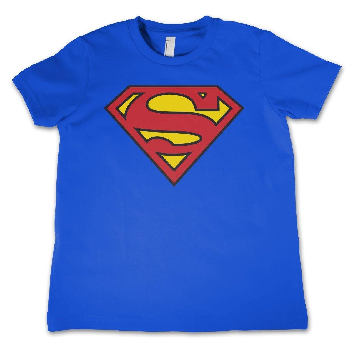 SUPERMAN LOGO SHIELD BØRNE T-SHIRT - SuperMerch.dk