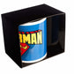 SUPERMAN LOGO SHIELD KRUS 100% LICENSERET - SuperMerch.dk