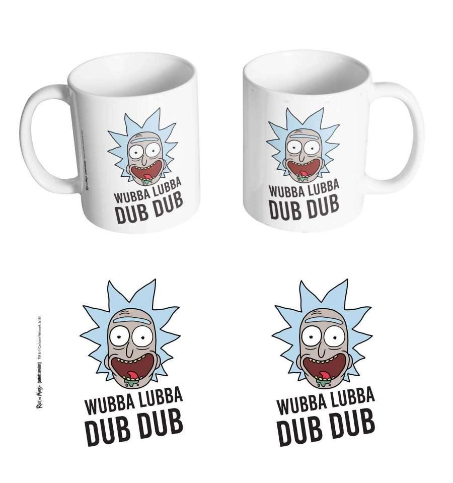 WUBBA LUBBA DUB DUB - RICK & MORTY KRUS - SuperMerch.dk